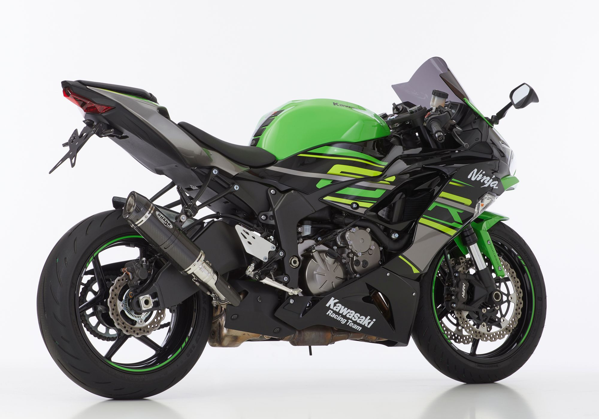 SHARK Street GP Auspuff Short Carbon EG-BE passt für KAWASAKI ZX-6R(19-20)