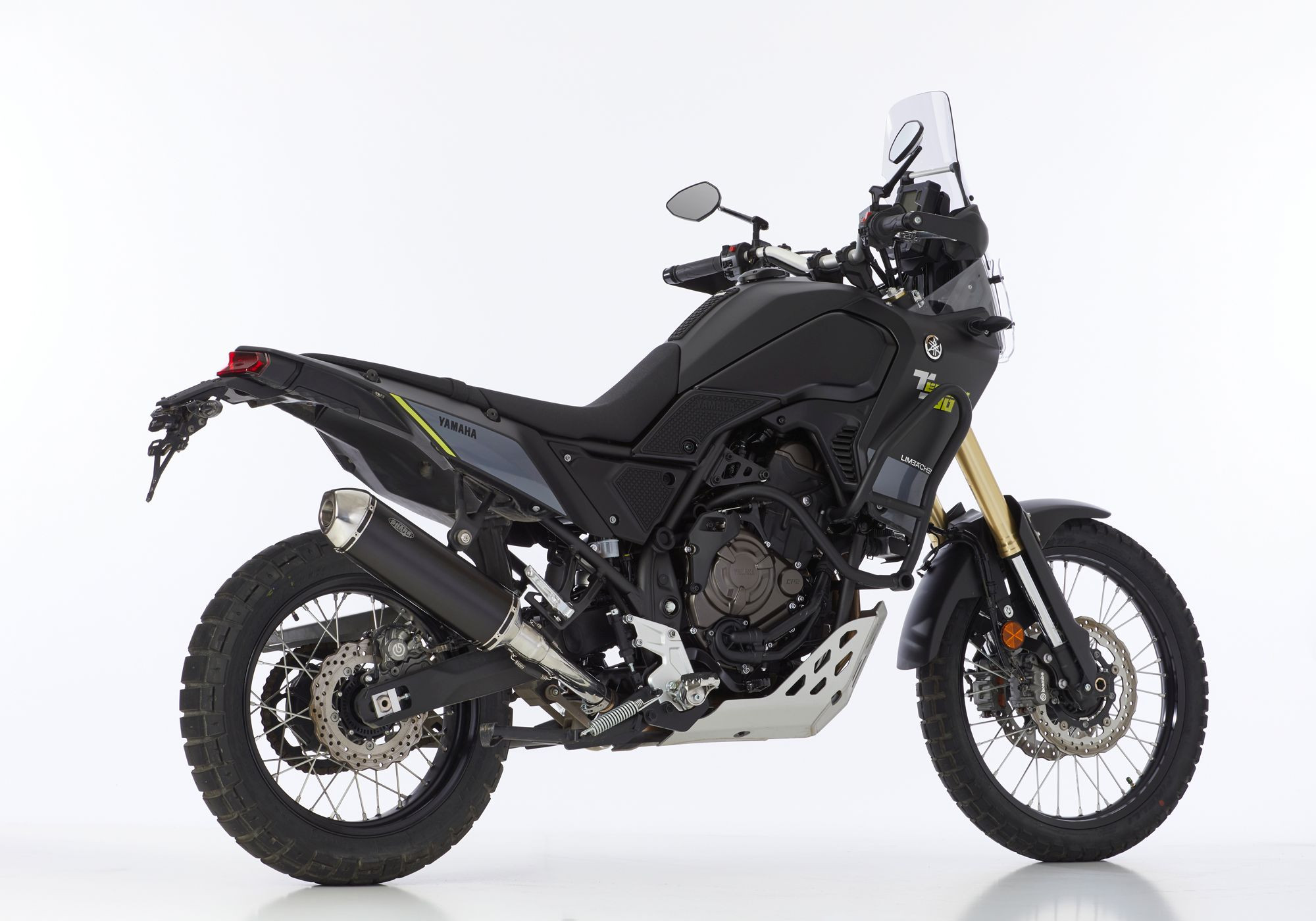 SHARK DSX-5 Auspuff schwarz EG-BE passt für YAMAHA Ténéré 700(21-24)/Ténéré 700(