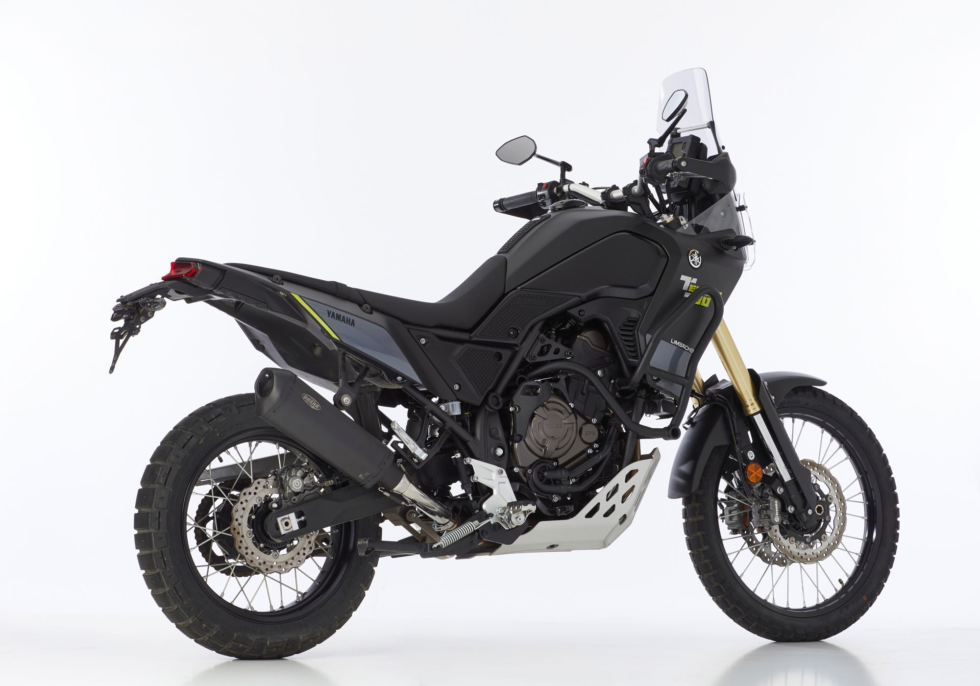 SHARK DSX-10 Auspuff schwarz-matt EG-BE passt für YAMAHA Ténéré 700(21-24)/Ténér