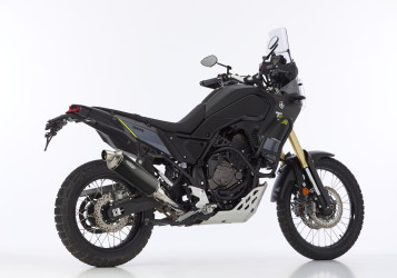 SHARK Trophy Auspuff schwarz EG-BE passt für YAMAHA Ténéré 700(21-24)/Ténéré 700