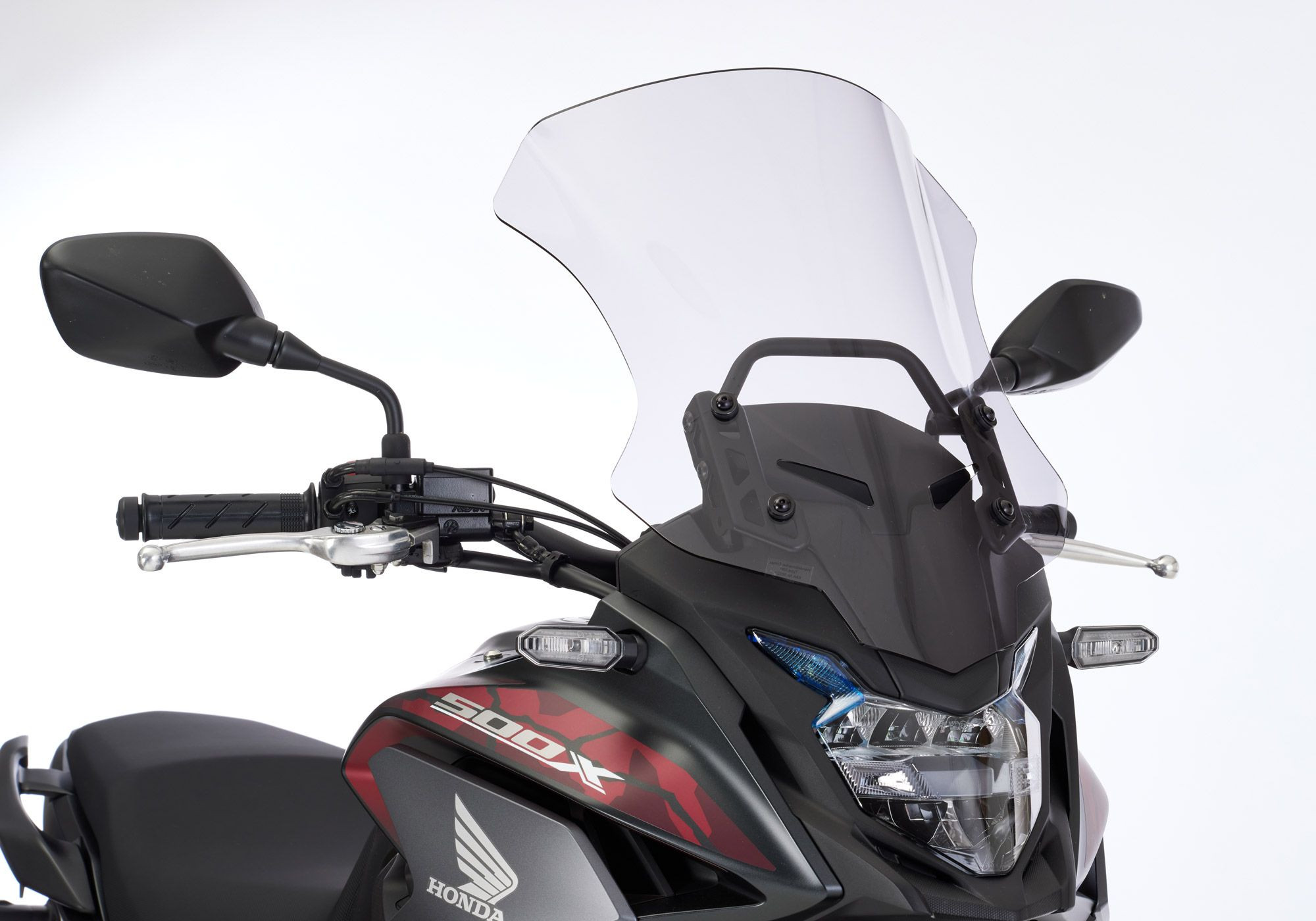 ERMAX Windschutzscheibe grau getönt ABE passt für Honda CB500X