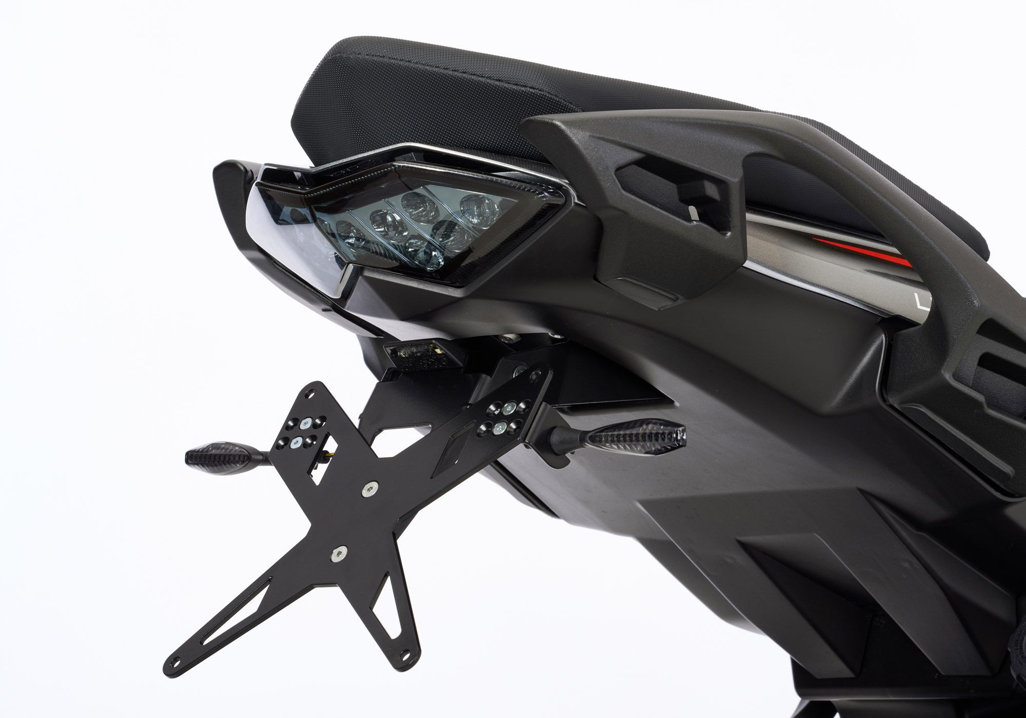 PROTECH X-SHAPE Kennzeichenhalter  passt für KAWASAKI Ninja 1000 SX(20-24)/Z1000