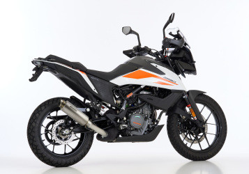 SHARK SRC 4 Auspuff Short Titan EG-BE passt für KTM 390 Adventure(20-24)