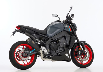 SHARK DSX-7 Auspuffanlage  schwarz-matt EG/BE passt für YAMAHA MT-09 / SP(21-23)