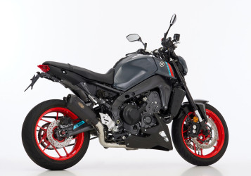 SHARK DSX-10 Auspuffanlage  Short schwarz-matt EG/BE passt für YAMAHA MT-09 / SP