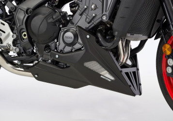 BODYSTYLE Raceline Bugspoiler schwarz-matt ABE passt für YAMAHA MT-09 / SP(21-23