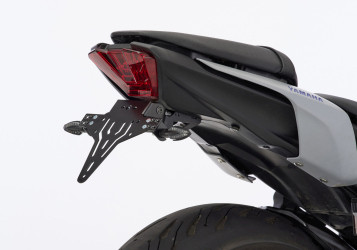 V*PROTECH V-SHAPE Kennzeichenhalter schwarz passt für YAMAHA MT-07(21-24)