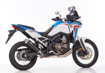 SHARK DSX-5 Auspuff schwarz EG-BE passt für HONDA CRF1100L Africa Twin(20-23)/CR