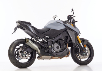 SHARK SRC 4 Auspuffanlage Short Titan EG-BE passt für SUZUKI GSX-S 1000(21-24)/G