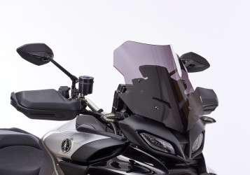 ERMAX Windschutzscheibe Sport schwarz getönt (durchsichtig) ABE passt für YAMAHA