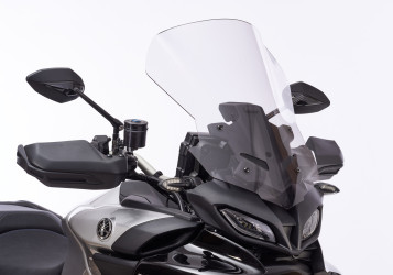 ERMAX Windschutzscheibe grau getönt (durchsichtig) ABE passt für YAMAHA Tracer 9