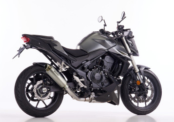 SHARK SRC 4 Auspuffanlage Short Titan EG-BE passt für HONDA CB750 Hornet(23-24)