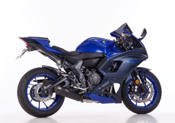 SHARK DSX-7 Komplett Anlage schwarz-matt EG/BE passt für YAMAHA YZF-R7(21-24)