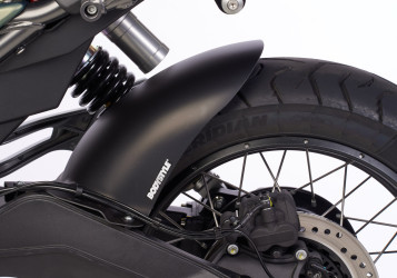 V*BODYSTYLE Sportsline Hinterradabdeckung schwarz ABE passt für MOTO GUZZI Stelv