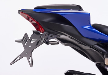 PROTECH X-SHAPE Kennzeichenhalter schwarz passt für YAMAHA YZF-R7(21-24)