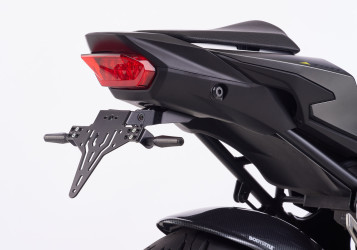 PROTECH V-SHAPE Kennzeichenhalter schwarz passt für HONDA CB750 Hornet(23-24)