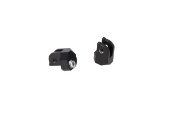 SW-Motech Anbaumaterial für ION Fußraste Schwarz passt für Honda XL650V/XL700V, Moto Mori X-Cape
