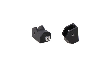 SW-Motech Anbaumaterial für ION Fußraste Schwarz passt für BMW R1100GS(93-99)/passt für BMW R1200GS(04-12)