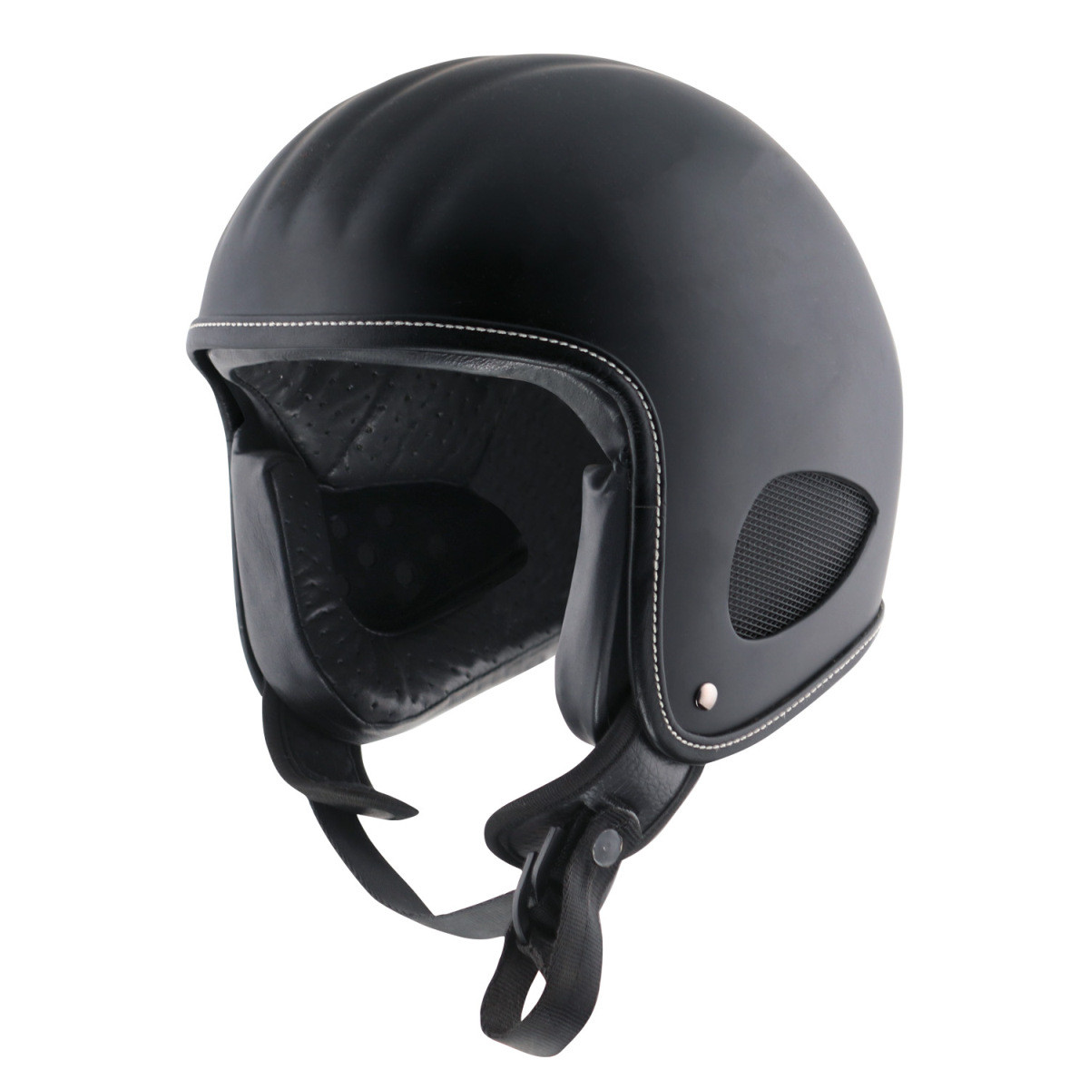 Bores Gensler SRM Slight 4 - FINALE - Jethelm Leder - schwarz-matt