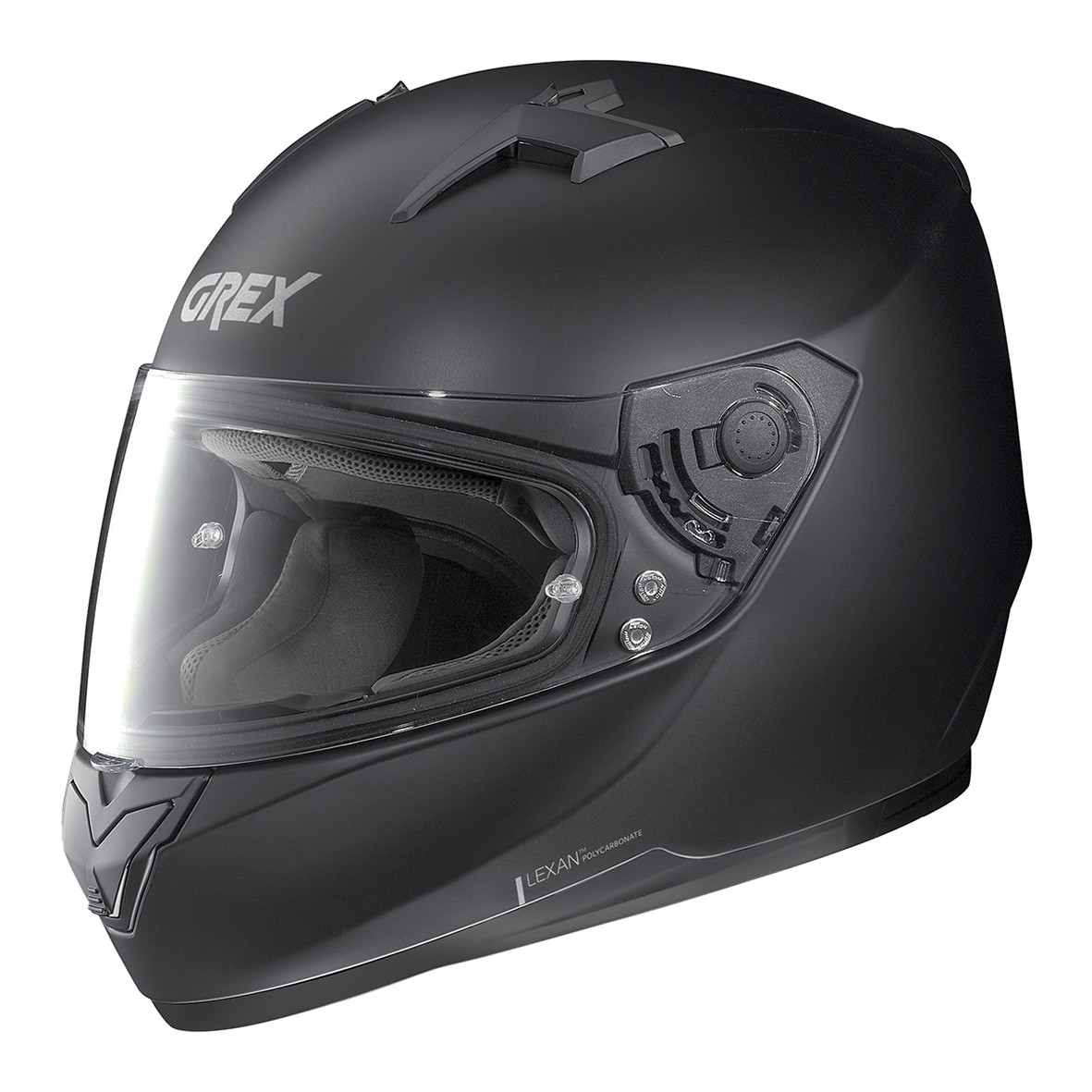 GREX Integralhelm G6.2 KINETIC, flat black Gr:XS-2XL