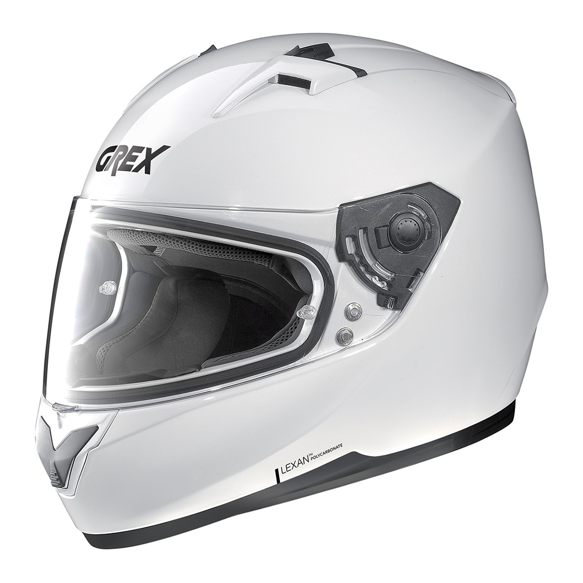 GREX Integralhelm G6.2 KINETIC, metal white Gr:XS-2XL