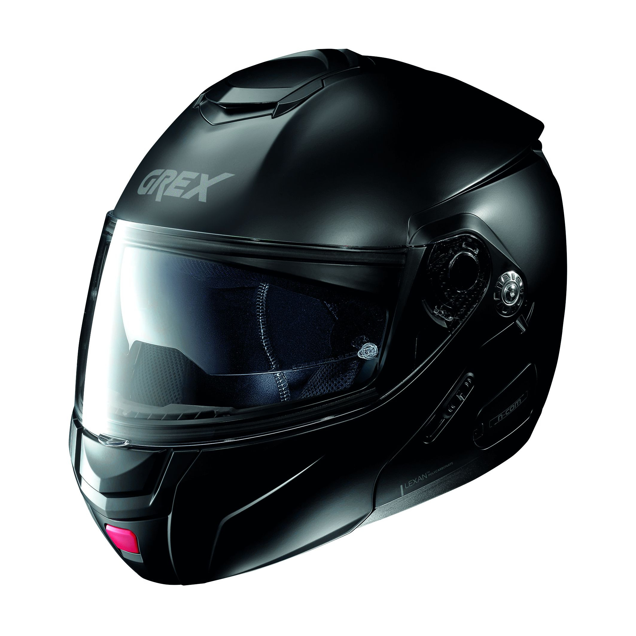 GREX Klapphelm G9.2 Kinetic N-COM, FLAT BLACK 2 Gr:XS-2XL