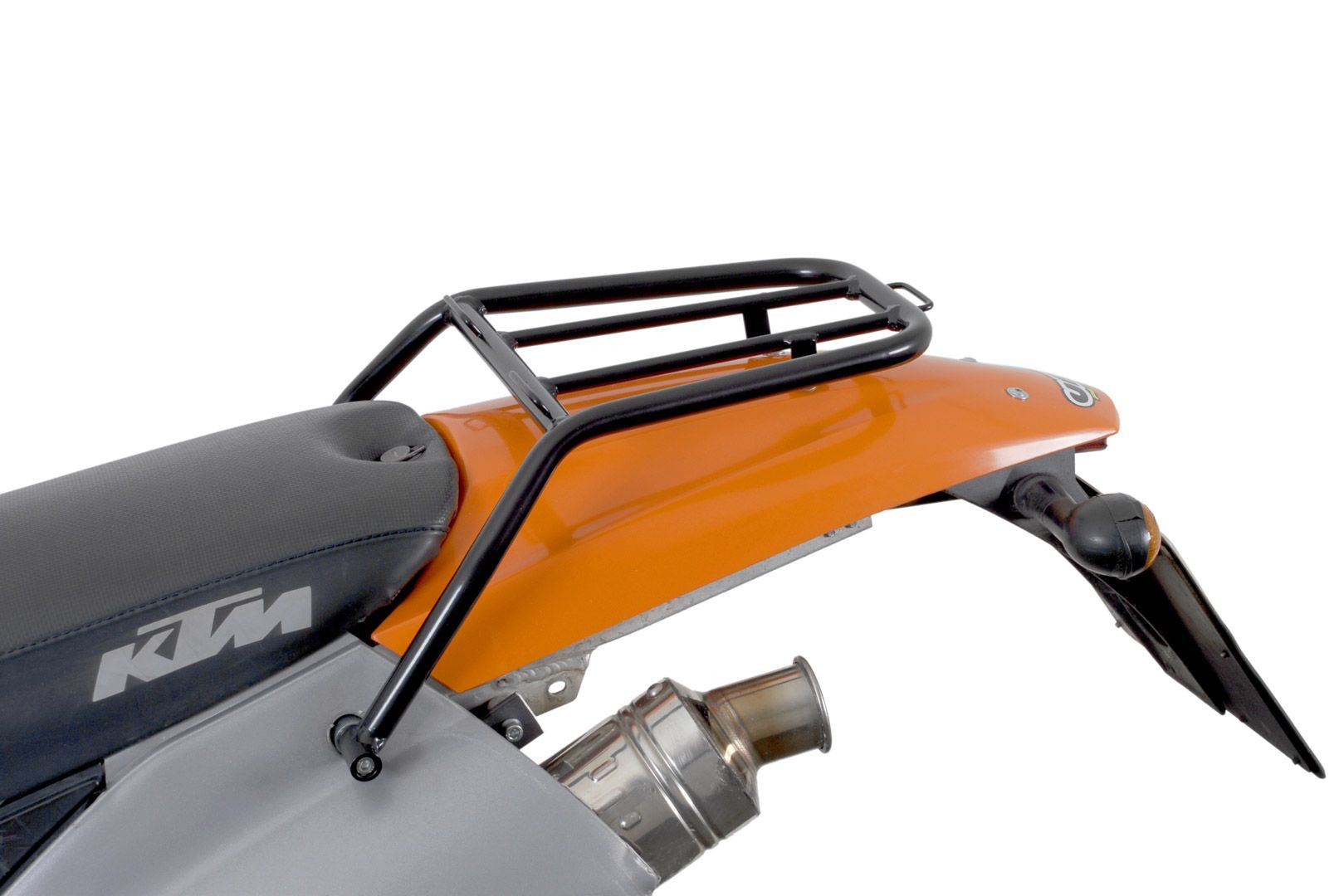 SW-Motech Stahlrohr-Gepäckträger Schwarz passt für KTM Modelle(96-07)