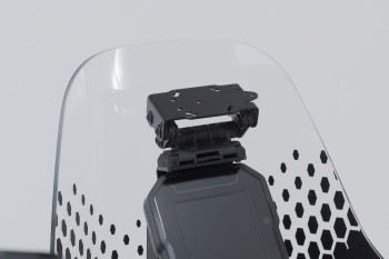 SW-Motech Navi-Halter im Cockpit Schwarz passt für Ducati DesertX(22-)/Rally(23-)
