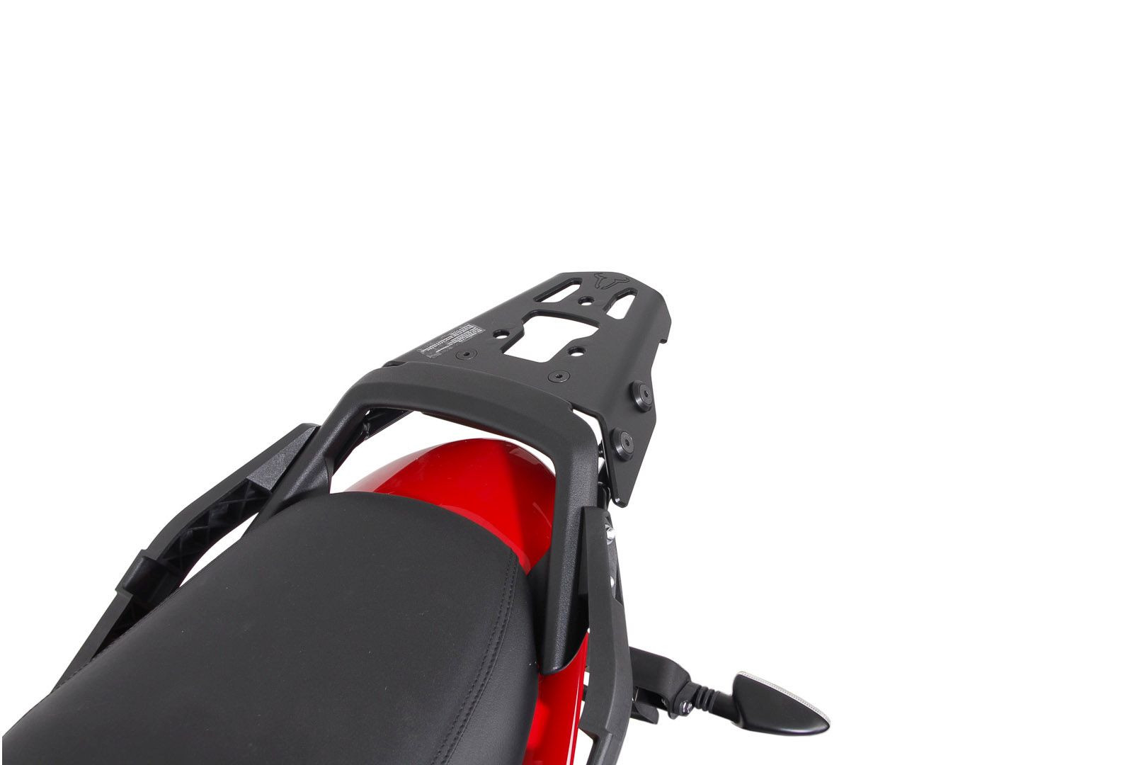 SW-Motech ALU-RACK Gepäckträger Schwarz passt für Triumph Sprint ST 1050/Tiger 1050 Se