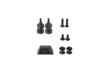 SW-Motech Adapterkit für ADVENTURE-RACK Gepäckträger Schwarz für DUSC Aufnahme auf ADVENTURE-Rack