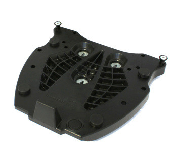SW-Motech Adapterplatte für ALU-RACK Gepäckträger Für Givi/Kappa Monokey Schwarz