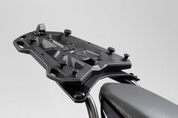 SW-Motech Adapterplatte für STREET-RACK Gepäckträger Für Givi/Kappa mit Monokey Schwarz