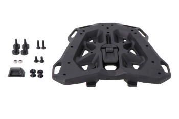 SW-Motech Adapterplatte für STREET-RACK Gepäckträger Schwarz für DUSC Aufnahme