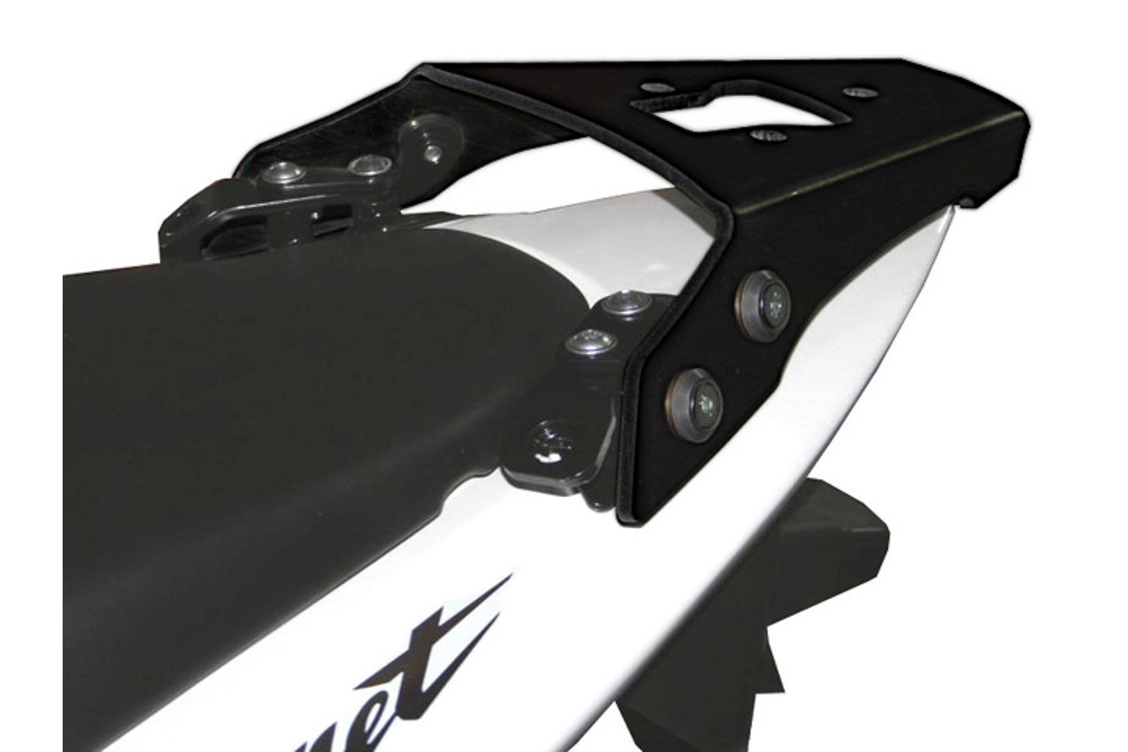 SW-Motech ALU-RACK Gepäckträger Schwarz passt für Honda CB600F(98-06)/CB600S(99-06)