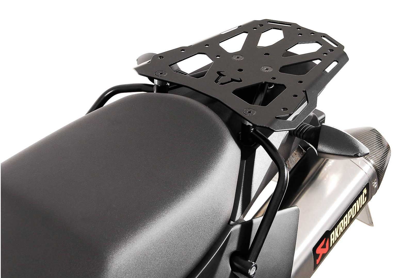 SW-Motech STEEL-RACK Gepäckträger Schwarz passt für KTM LC8 950-990 Adventure.
