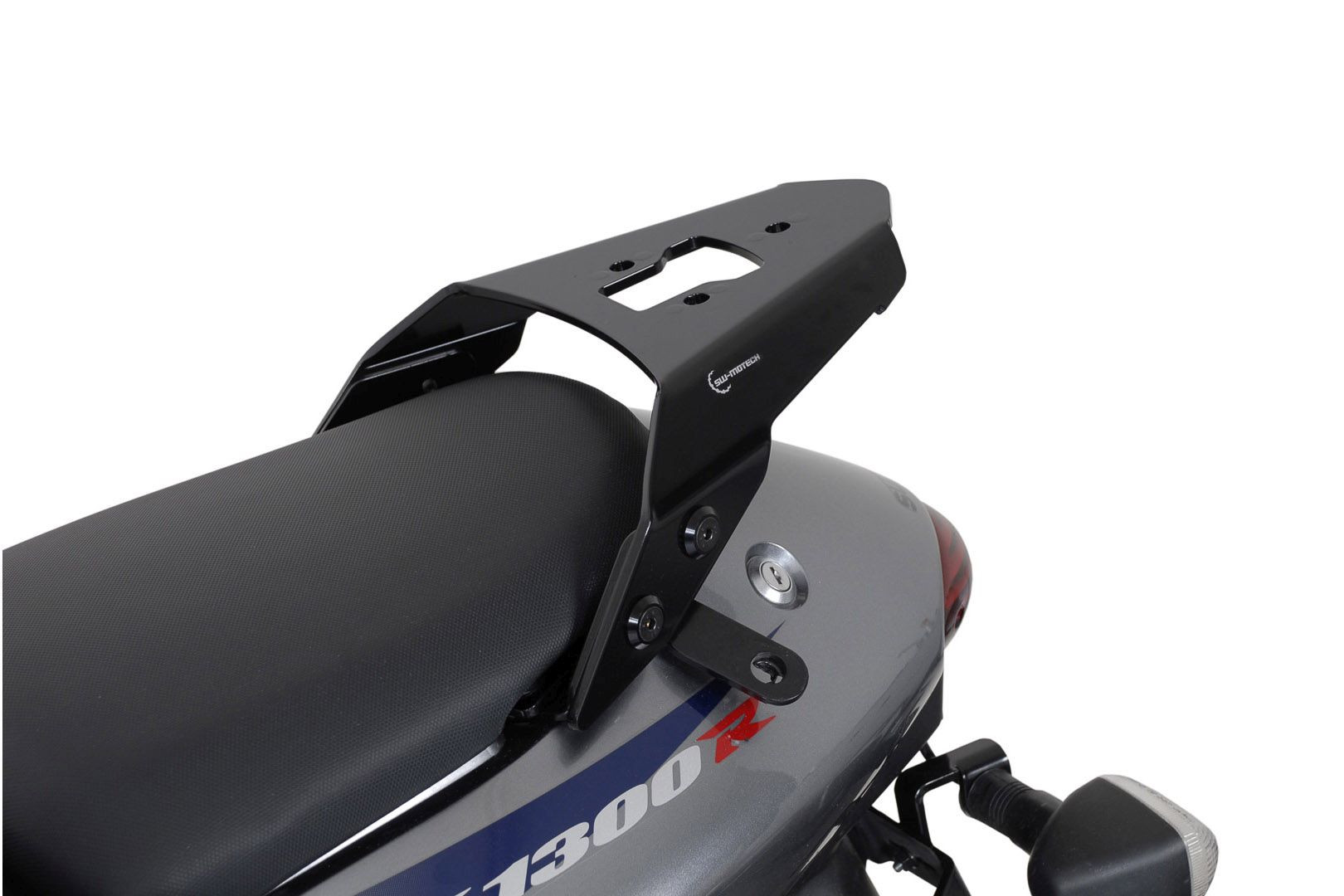 SW-Motech ALU-RACK Gepäckträger Schwarz passt für Suzuki GSX 1300 R Hayabusa(99-07)