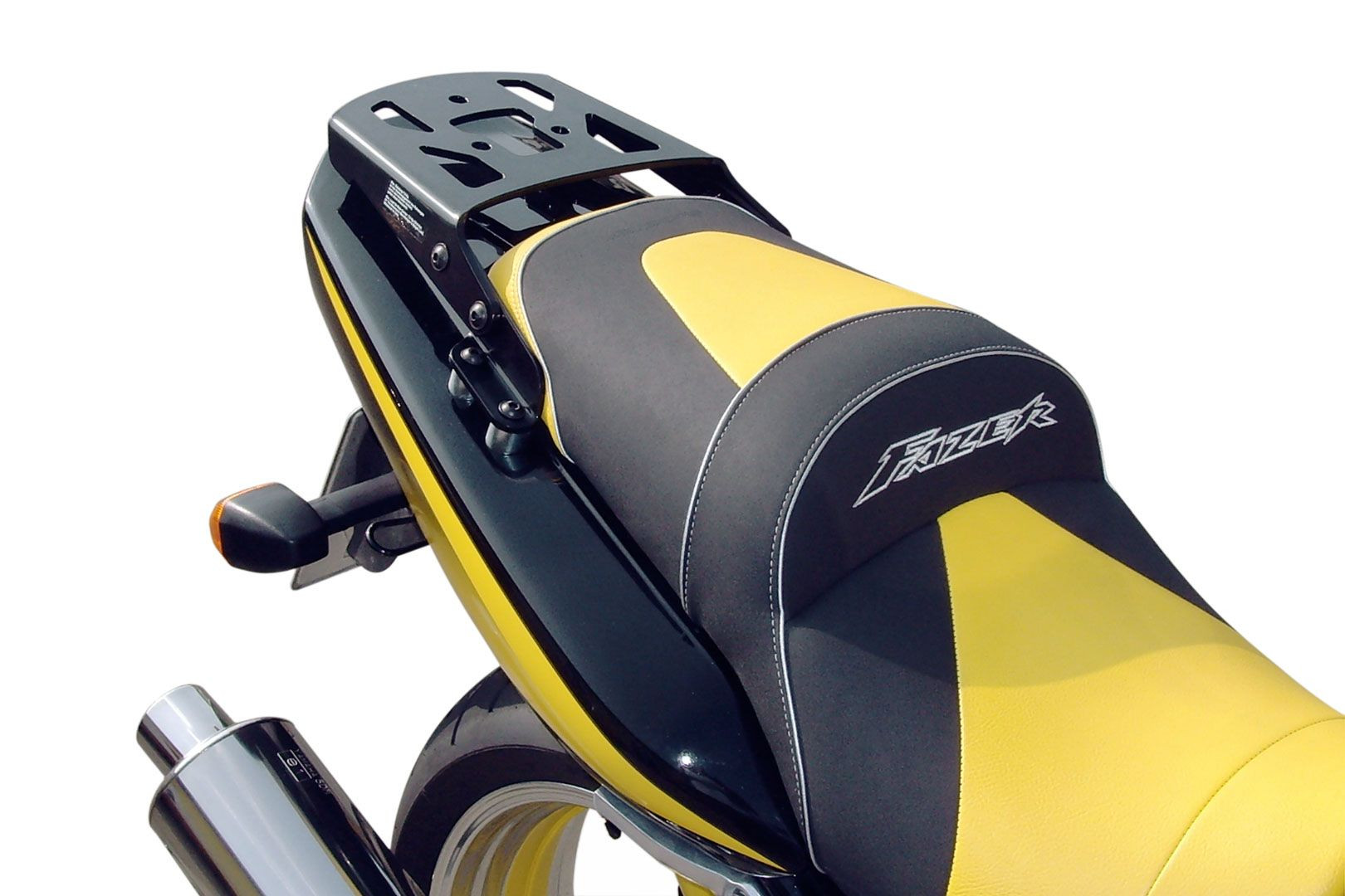 SW-Motech ALU-RACK Gepäckträger Schwarz passt für Yamaha FZS 600 Fazer(97-03)