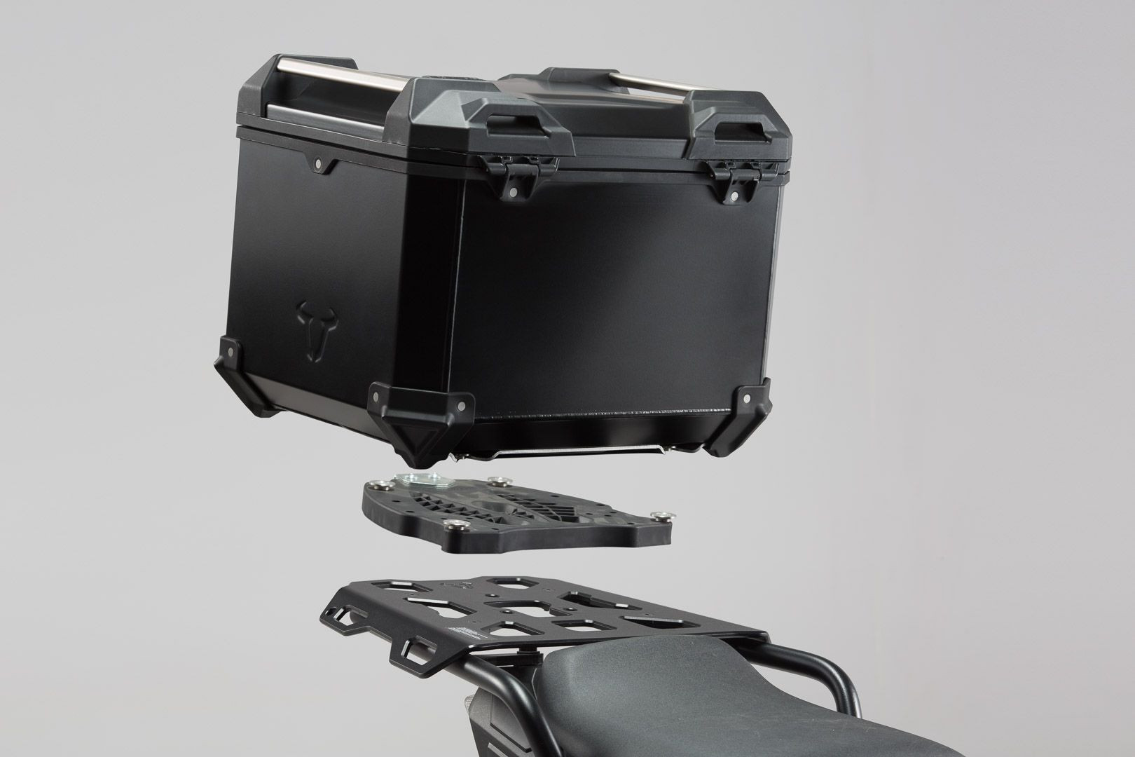 SW-Motech TRAX ADV Topcase-System Schwarz passt für Triumph Sprint ST 1050/Tiger 1050 Se