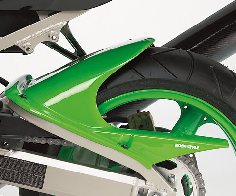 BODYSTYLE Sportsline Hinterradabdeckung unlackiert ABE passt für KAWASAKI ZX-9R(