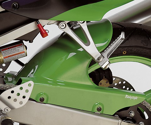 BODYSTYLE Sportsline Hinterradabdeckung unlackiert ABE passt für KAWASAKI ZX-9R(