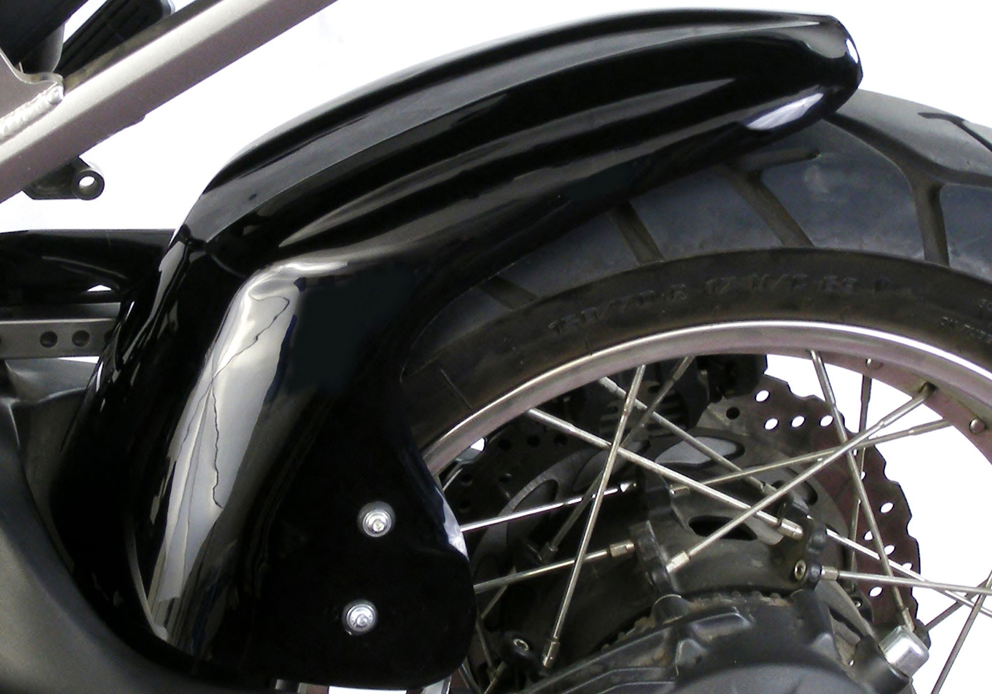 BODYSTYLE Sportsline Hinterradabdeckung schwarz ABE passt für Yamaha XT1200Z Super Ténéré