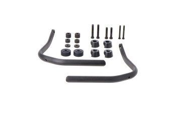 SW-Motech Handprotektoren Montage-Kit Schwarz Befestigung am Lenker-Innengewinde 6/8mm