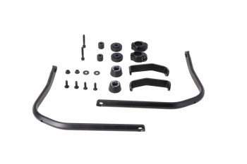 SW-Motech Handprotektoren Montage-Kit Schwarz passt für Honda CRF300L, Triumph Scrambler 400X