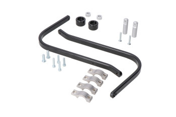 SW-Motech Handprotektoren Montage-Kit Schwarz passt für Triumph Tiger 1200 GT Explo/Rally Explo(22-)