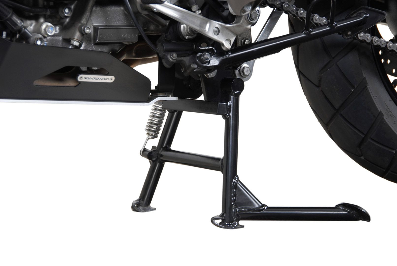 SW-Motech Hauptständer Schwarz passt für Suzuki DL 650 V-Strom(03-10)