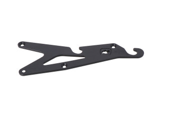 SW-Motech Adapterplatte SLH auf SLC Schwarz Universal für linke Seite