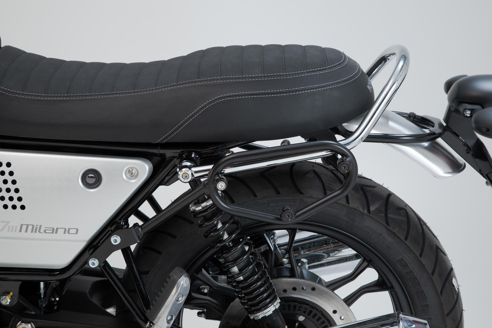 SW-Motech SLC Seitenträger links passt für Moto Guzzi V7 lll(16-)