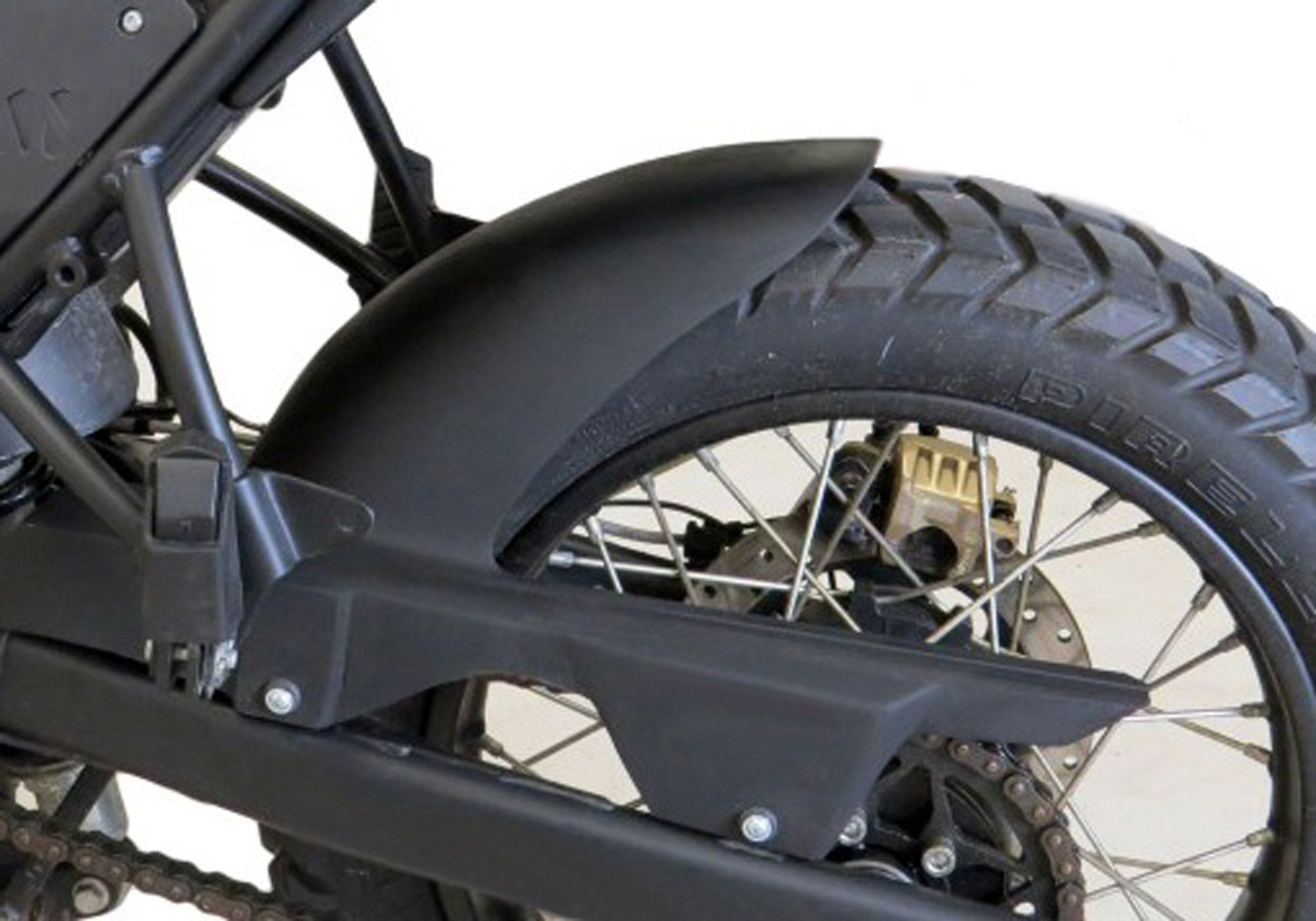 BODYSTYLE Sportsline Hinterradabdeckung schwarz ABE passt für ROYAL ENFIELD Hima