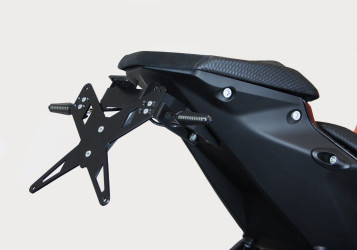 PROTECH X-SHAPE Kennzeichenhalter schwarz passt für KTM 1390 Super Duke R(24-24)