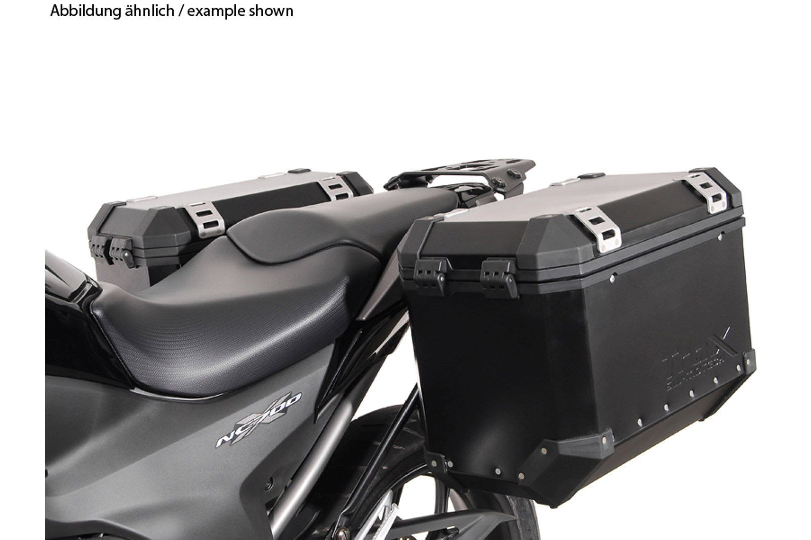 SW-Motech EVO Kofferträger schwarz Honda NC700S/X(11-14),NC750S/X(14-15) Satz
